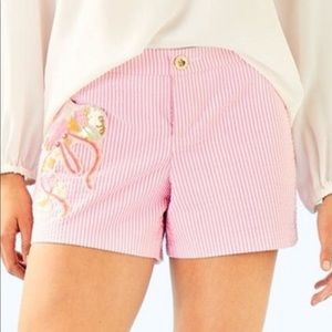 Lilly Pulitzer Pink Cosmo Callahan Party Shorts